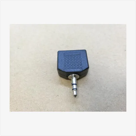3.5-Male-to-2-Female 3.5mm male to 2 female audio splitter for cctv connectors - RainboParts