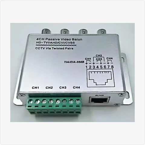 4-Channel-Passive-Balun  4-channel passive hd video balun 5mp for video baluns - RainboParts