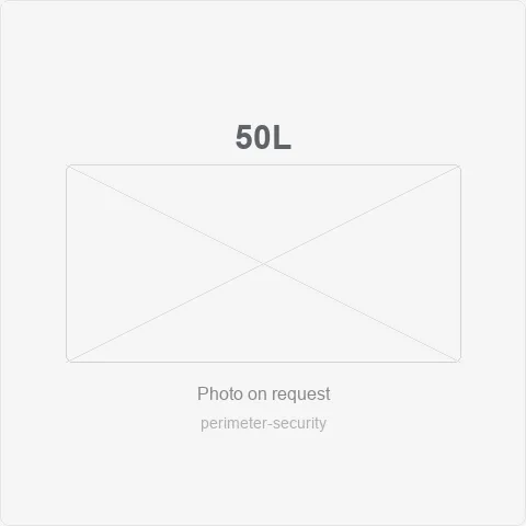 50L 50cm stainless steel l-bracket (3/4-beam) for perimeter security - RainboParts