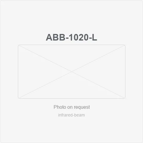 ABB-1020-L abb-1020 10-beam 200cm ir barrier (1020m) for infrared beam - RainboParts