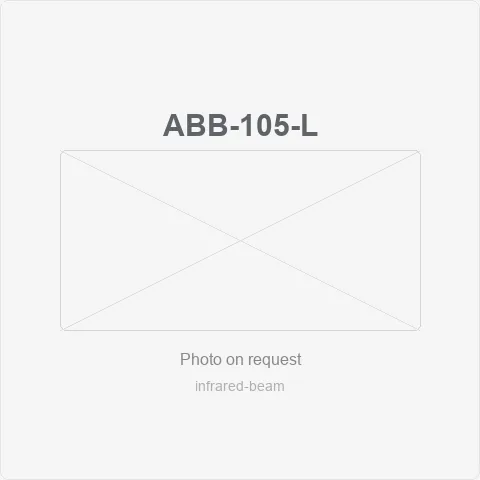 ABB-105-L abb-105 10-beam 200cm ir barrier (105m) for infrared beam - RainboParts