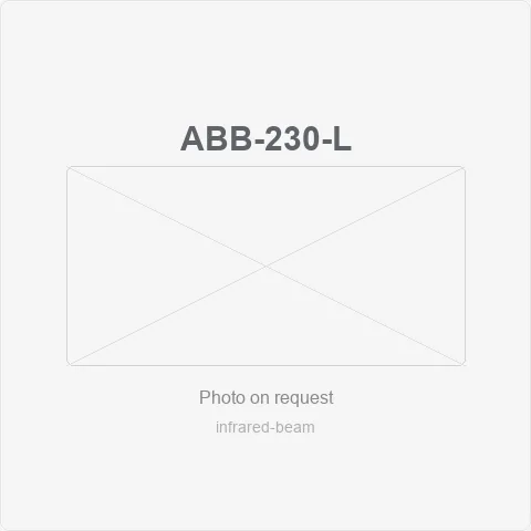 ABB-230-L abb-230 2-beam 35cm ir barrier (230m) for infrared beam - RainboParts