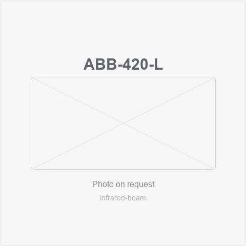 ABB-420-L abb-420 4-beam 70cm ir barrier (420m) for infrared beam - RainboParts