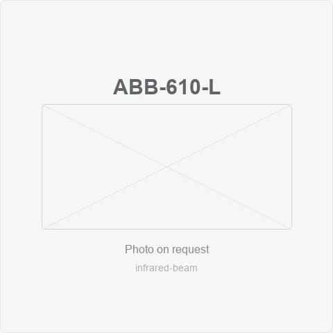 ABB-610-L abb-610 6-beam 120cm ir barrier (610m) for infrared beam - RainboParts
