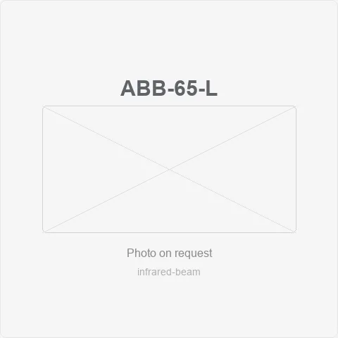 ABB-65-L abb-65 6-beam 120cm ir barrier (65m) for infrared beam - RainboParts