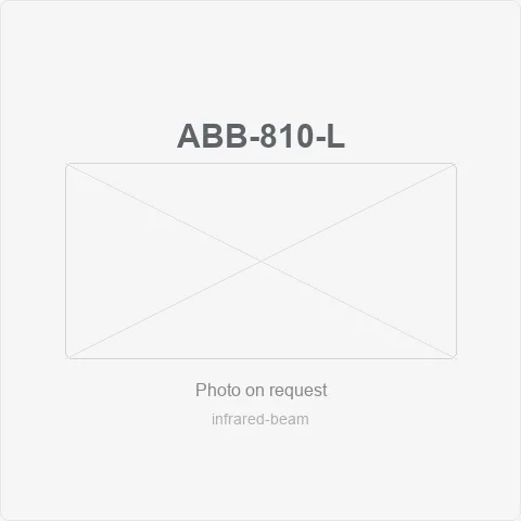 ABB-810-L abb-810 8-beam 160cm ir barrier (810m) for infrared beam - RainboParts