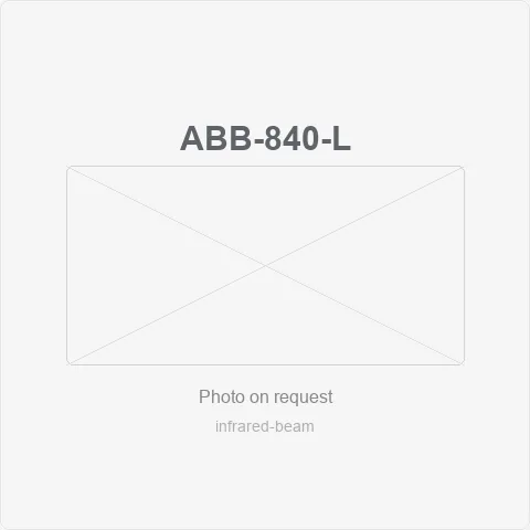 ABB-840-L abb-840 8-beam 160cm ir barrier (840m) for infrared beam - RainboParts