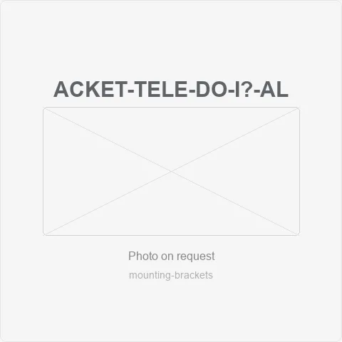 BRACKET-TELE-DO-I60-120CM-AL for mounting brackets - RainboParts