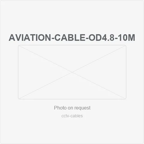 Aviation-Cable-OD4.8-10M for cctv cables - RainboParts