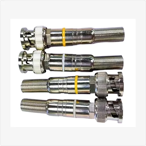 BNC-CU-M all-copper bnc male connector for cctv connectors - RainboParts
