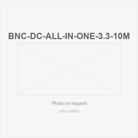 BNC-DC-All-in-One-3.3-10M for cctv cables - RainboParts