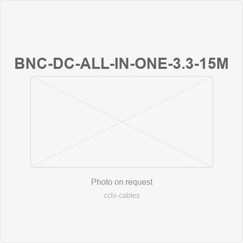BNC-DC-All-in-One-3.3-15M for cctv cables - RainboParts