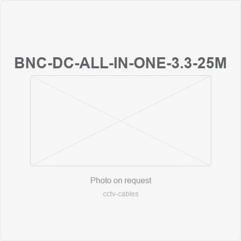 BNC-DC-All-in-One-3.3-25M for cctv cables - RainboParts