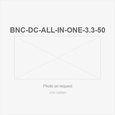 BNC-DC-All-in-One-3.3-50 for cctv cables - RainboParts