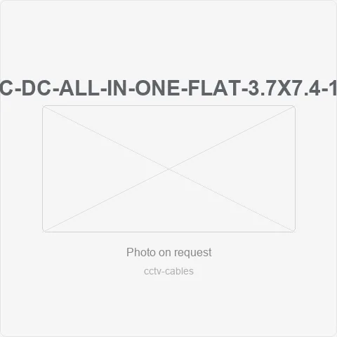 BNC-DC-All-in-One-Flat-3.7x7.4-15M for cctv cables - RainboParts