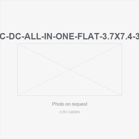 BNC-DC-All-in-One-Flat-3.7x7.4-30M for cctv cables - RainboParts