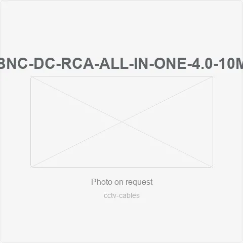 BNC-DC-RCA-All-in-One-4.0-10M for cctv cables - RainboParts