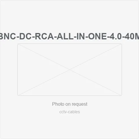 BNC-DC-RCA-All-in-One-4.0-40M for cctv cables - RainboParts