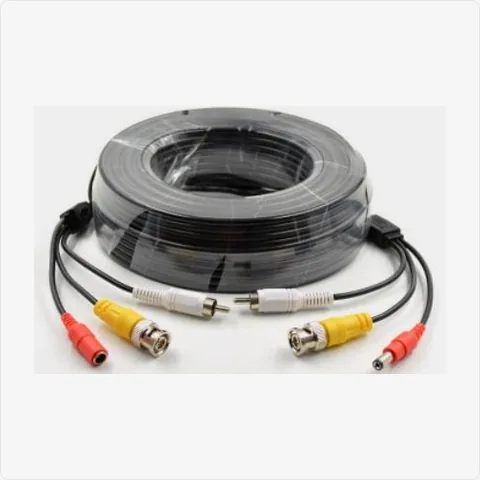 BNC-DC-RCA-All-in-One-4.0-5M bnc + dc + rca 3-in-1 cctv cable (od: 4.0mm) feature:
cable od: 4.0mm
includes: bnc video + dc power + rca audio
pre-terminated for cctv cables - RainboParts