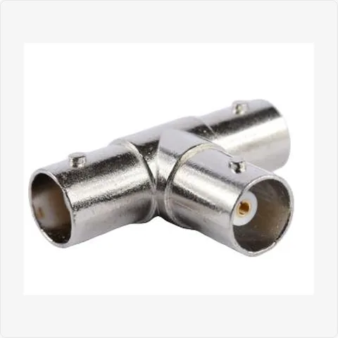 BNC-F-F-F-Tee bnc female triple connector (tee adapter) for cctv connectors - RainboParts