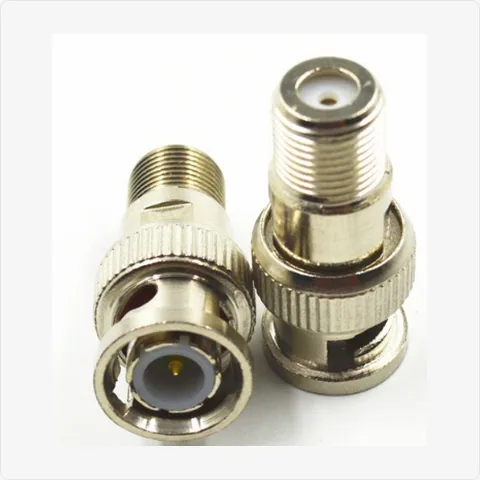 BNC-Male-Knurled bnc male connector with knurled nut for cctv connectors - RainboParts