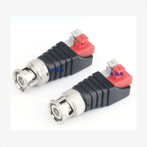 BNC-Male-Push bnc male push terminal connector for cctv connectors - RainboParts
