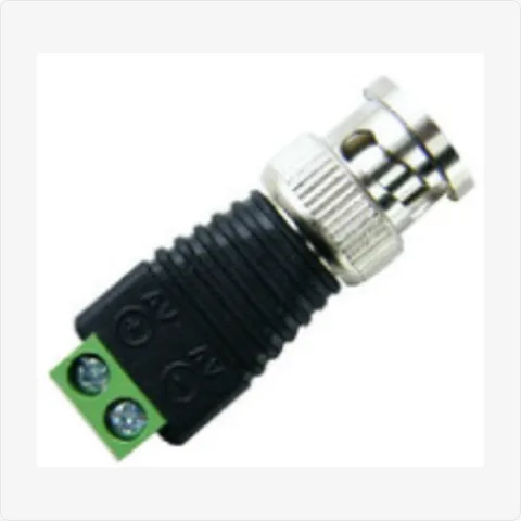 BNC-Male-Terminal bnc male to screw terminal connector
(solderless) for cctv connectors - RainboParts