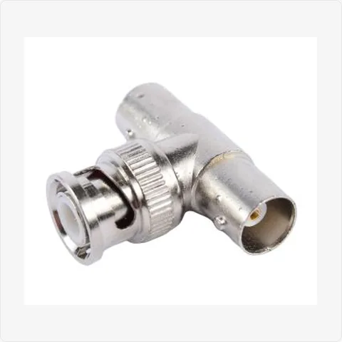 BNC-Tee bnc tee connector (male to female to female) for cctv connectors - RainboParts