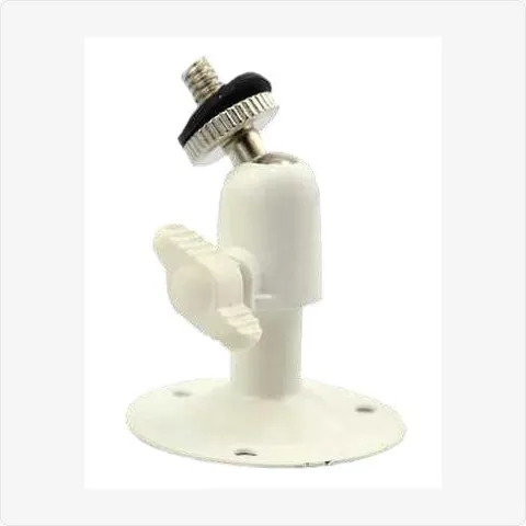 BRACKET-001-WH mini cctv camera bracket (68mm, white/black) for mounting brackets - RainboParts