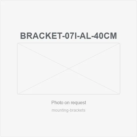 BRACKET-07I-AL-40CM for mounting brackets - RainboParts