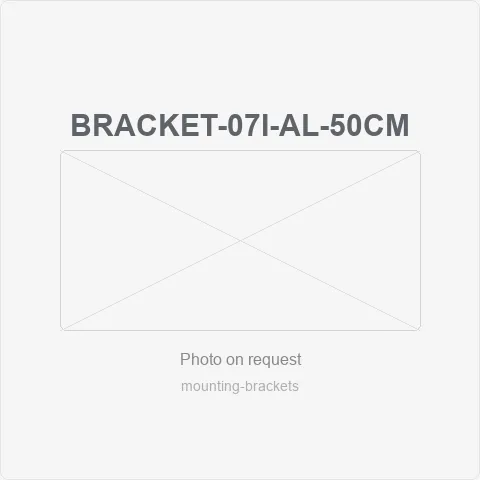 BRACKET-07I-AL-50CM for mounting brackets - RainboParts