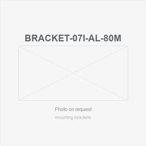 BRACKET-07I-AL-80M for mounting brackets - RainboParts