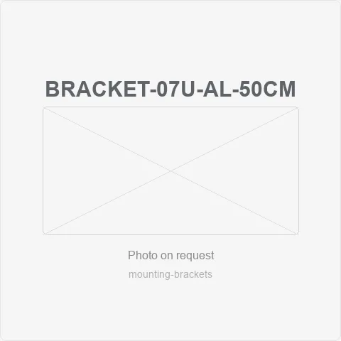 BRACKET-07U-AL-50CM for mounting brackets - RainboParts