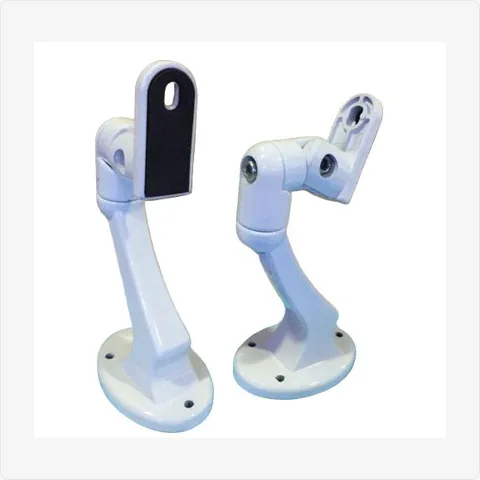 BRACKET-209-AL multi-joint folding aluminum bracket 209 (130mm, white) for mounting brackets - RainboParts