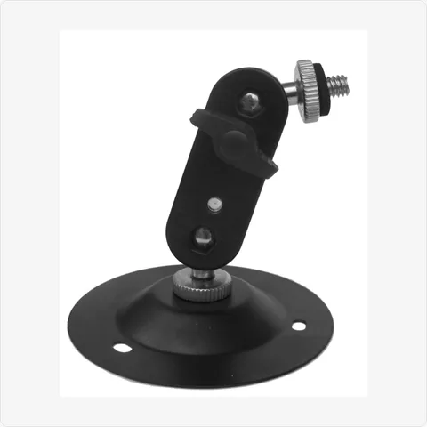 BRACKET-301-BK heavy-base mini camera bracket (95mm, black) for mounting brackets - RainboParts