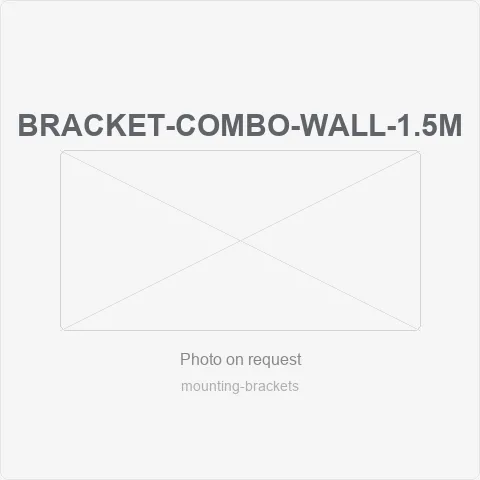 BRACKET-COMBO-WALL-1.5M for mounting brackets - RainboParts