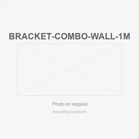 BRACKET-COMBO-WALL-1M for mounting brackets - RainboParts