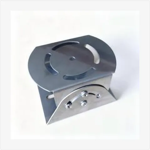 BRACKET-COR-M-SS medium stainless steel universal corner bracket (50mm, white) for mounting brackets - RainboParts