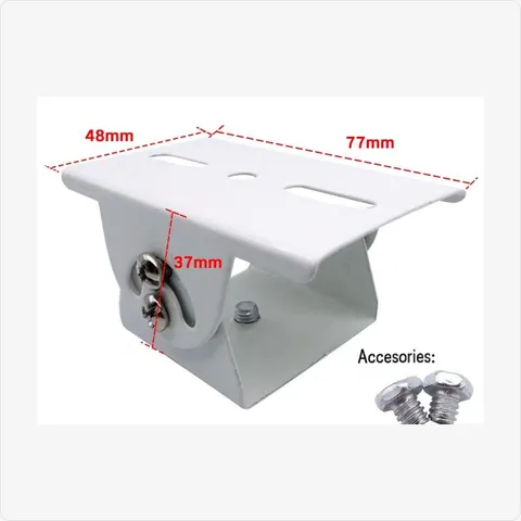 BRACKET-COR-S small universal corner bracket (40mm, white) for mounting brackets - RainboParts