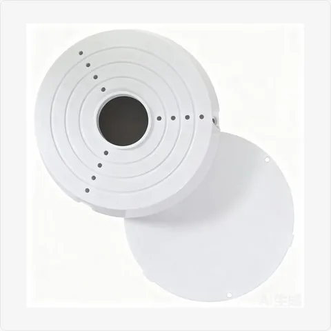 BRACKET-CX1-R model cx-1 round camera mount bracket (white) for mounting brackets - RainboParts
