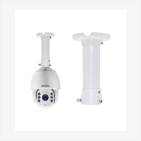 BRACKET-DOME-CM-AL aluminum alloy speed dome ceiling mount bracket (250mm, white) for mounting brackets - RainboParts