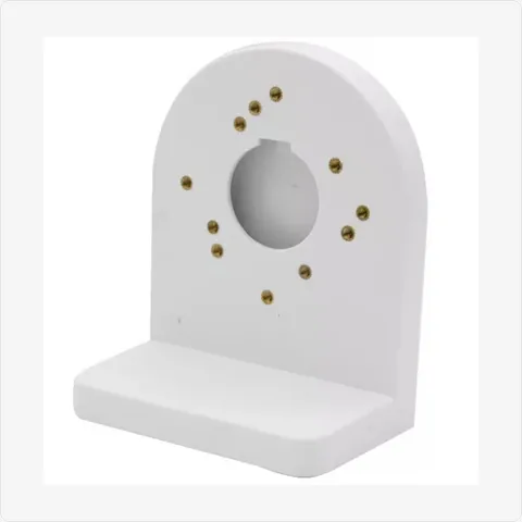 BRACKET-DOME-S-PL-WM small plastic dome camera wall mount (120x100x65mm, white) for mounting brackets - RainboParts