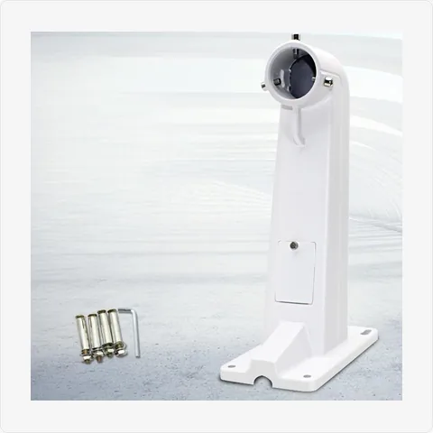 BRACKET-DOME-WM-AL aluminum alloy speed dome wall mount bracket (300mm, white) for mounting brackets - RainboParts
