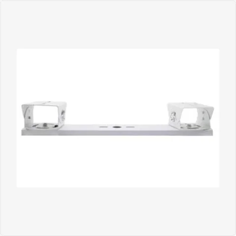 BRACKET-DUAL-DB-AL aluminum alloy dual-head duckbill camera bracket (white) for mounting brackets - RainboParts