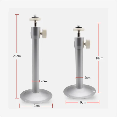 BRACKET-I-04H-AL i-type universal camera bracket 04h (180mm, silver) for mounting brackets - RainboParts