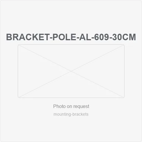 BRACKET-POLE-AL-609-30CM for mounting brackets - RainboParts