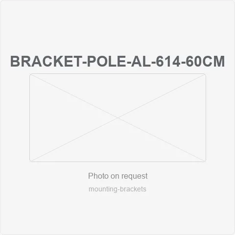 BRACKET-POLE-AL-614-60CM for mounting brackets - RainboParts