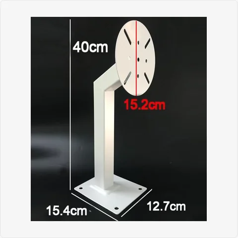BRACKET-PTZ-400-SS 301 stainless steel heavy-duty ptz bracket (400mm, white) for mounting brackets - RainboParts