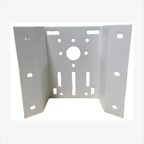 BRACKET-PTZ-COR ptz camera corner bracket (white) for mounting brackets - RainboParts