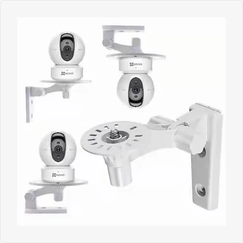 BRACKET-PTZ-U universal ptz camera wall mount bracket (white) for mounting brackets - RainboParts